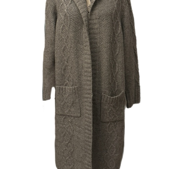 torrid Sweaters - Torrid Charcoal Cable Knit Cardigan